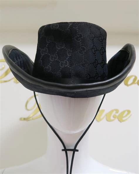 gucci cowboy hat ebay|gucci fitted cap.